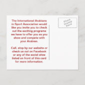 IASA-Briefkaart Uitnodiging Briefkaart (Achterkant)