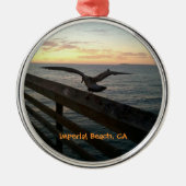 IB Kerstversieringen Metalen Ornament (Voorkant)