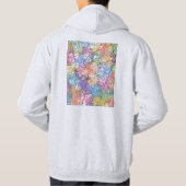 Ibadan Nigeria City Map Hoodie (Achterkant)
