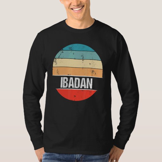 Ibadan Nigeria City Trip T-shirt (Voorkant)