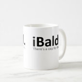 iBald Funny Mug Cup Humor Koffiemok (Voorkant rechts)