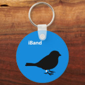 iBand blauw Sleutelhanger (Voorkant)