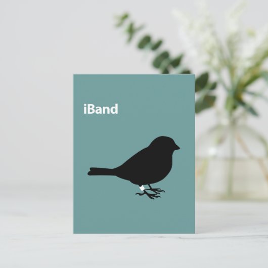 iBand Briefkaart (Staand voorkant)