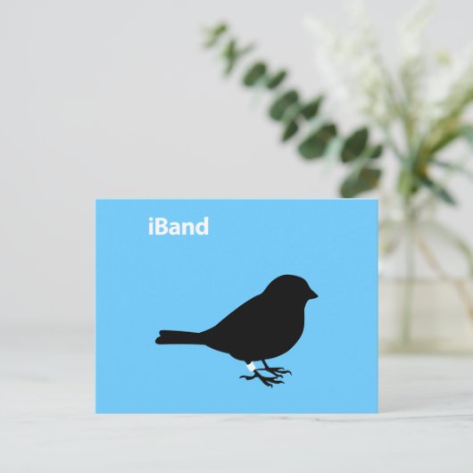 iBand Briefkaart (Staand voorkant)