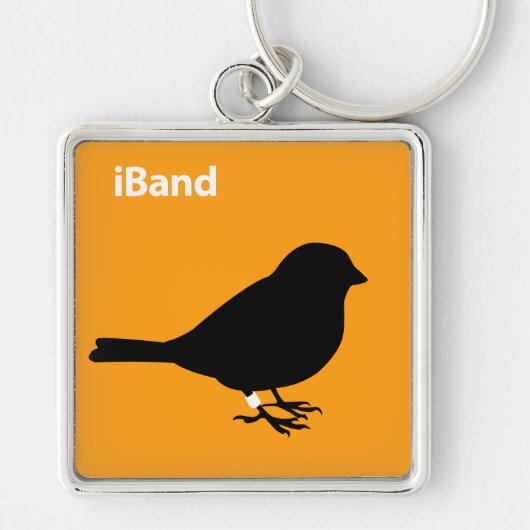 iBand-Sinaasappel Sleutelhanger (Voorkant)