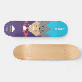 Ibbleobble™ - mijnheer Mousey - Schaats Deck - KAA Persoonlijk Skateboard (Horizontaal)