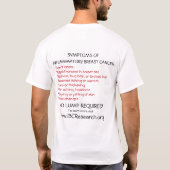 IBC Research Foundation White T-shirt (Achterkant)