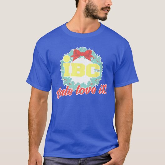 Ibc Yule Love It Design friend T-shirt (Voorkant)