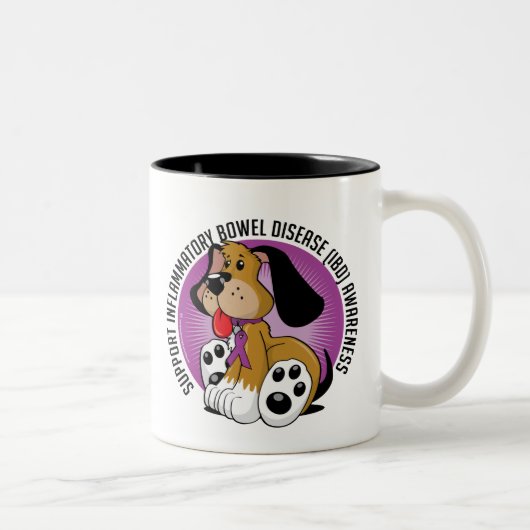 IBD Dog Tweekleurige Koffiemok (Rechts)
