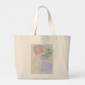 IBDMom Cool Club Grote Tote Bag (Achterkant)