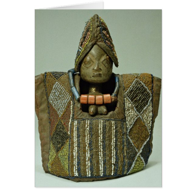 Ibeji figuur, Yoruba volk, Nigeria (Voorkant)