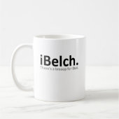 iBelch Funny Mug Koffiemok (Links)