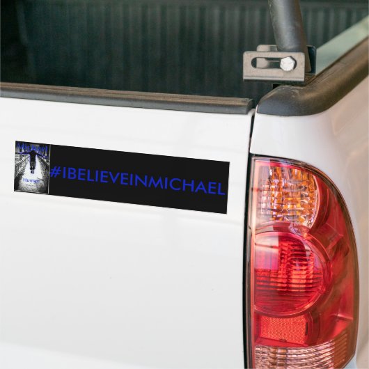 #IBELEIVEINMICHAEL Bumpersticker (Op Truck)