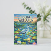 Iberá-moerassen Argentinië Briefkaart (Staand voorkant)