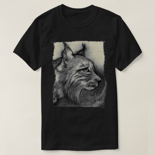 Iberian Lynx T-shirt (Design voorkant)
