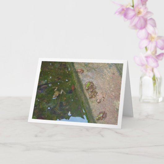 Iberische kikkers Kaart (Orchidee)