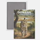 Iberische lynx in het Donana National Park Magneet (Voorkant / Achterkant)