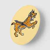 Iberische lynx - ronde klok (Hoek)