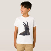 Ibex Geitendier Art Kinder T-shirt (Voorkant volledig)