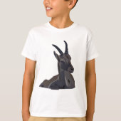 Ibex Geitendier Art Kinder T-shirt (Voorkant)