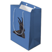 Ibex Goat Animal Art Goat Medium Cadeauzakje (Achterkant Gekanteld)