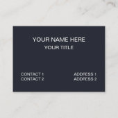 Ibex Goat Animal Art Goat Visitekaartje (Achterkant)