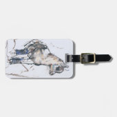 Ibex-Kind Bagagelabel (Voorkant horizontaal)