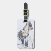 Ibex-Kind Bagagelabel (Voorkant verticaal)