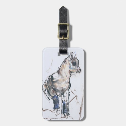 Ibex-Kind Bagagelabel (Voorkant verticaal)