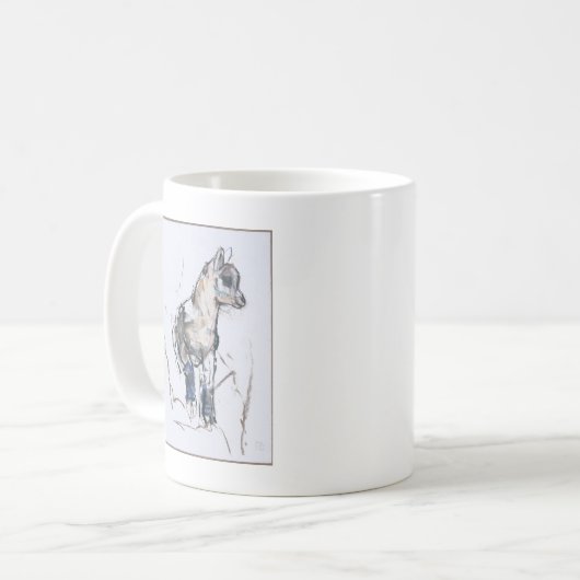 Ibex-Kind Koffiemok (Voorkant links)