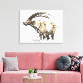 Ibex Noasca Canvas Afdruk (Insitu (Woonkamer))