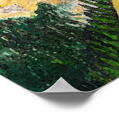 Ibex over het bekijken van de Matterhorn Poster (Hoek)