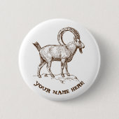 Ibex Ronde Button 5,7 Cm (Voorkant)