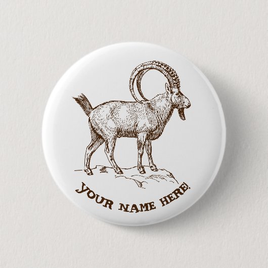 Ibex Ronde Button 5,7 Cm (Voorkant)