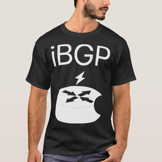 iBGP Network Engineering BGP-T-shirt T-shirt (Voorkant)