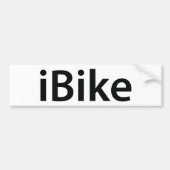 iBike-bumpersticker Bumpersticker (Voorkant)