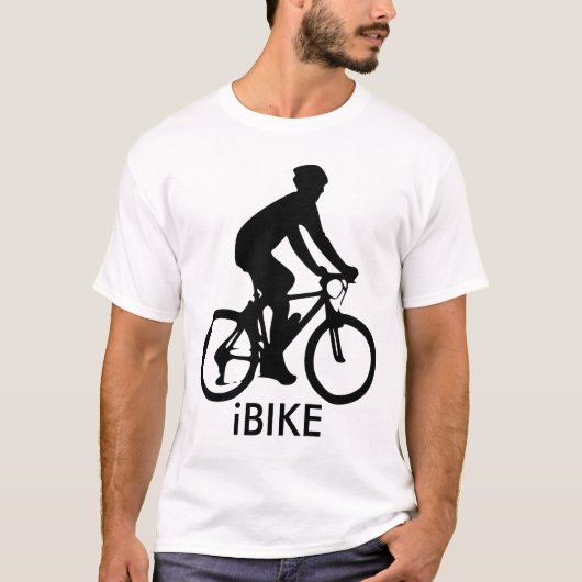 iBIKE White T-Shirt (Voorkant)