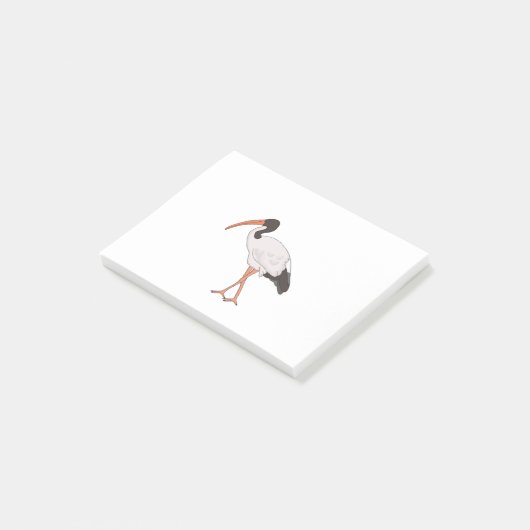 Ibis Bin Chicken Bird Post-it® Notes (Schuin)