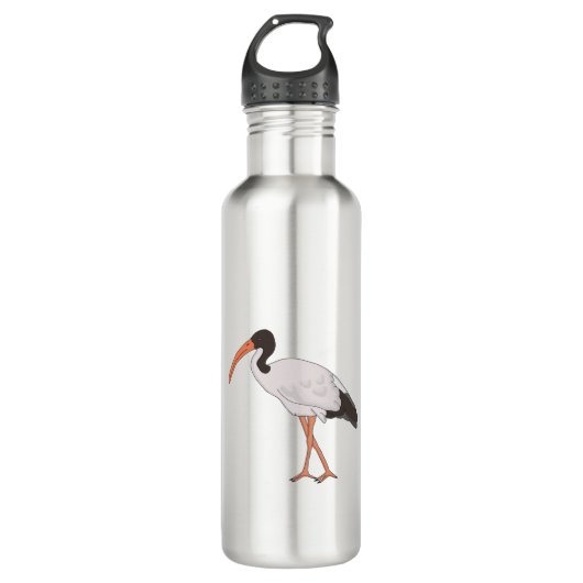 Ibis Bin Chicken Bird Waterfles (Voorkant)