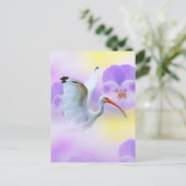 Ibis en Pansy Briefkaart (Staand voorkant)