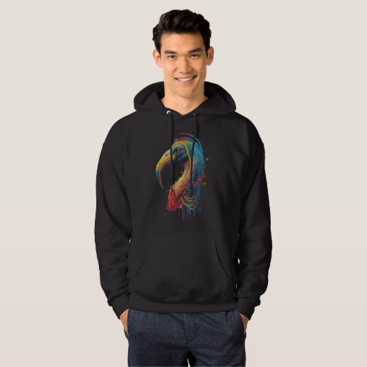 Ibis - Graffiti Ink Splash Hoodie (Voorkant volledig)