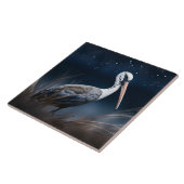 Ibis om middernacht tegeltje (Zijkant)