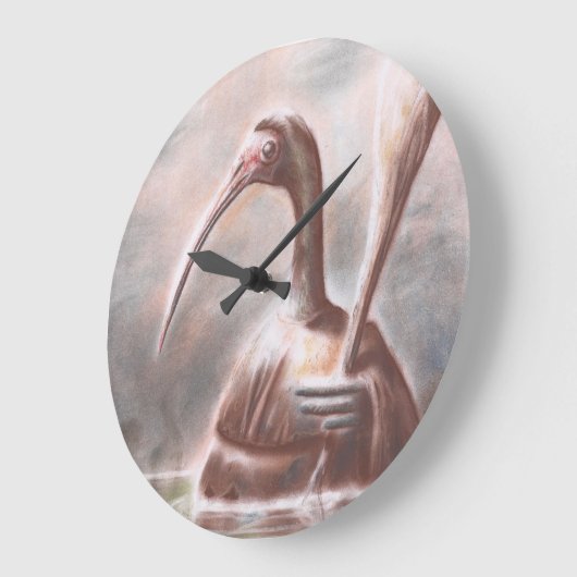 Ibis Tapicuru relógio de parede Grote Klok (Hoek)