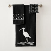 Ibis watervogelbadkamer bad handdoek (Insitu)
