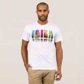 Ibiza 2011 letras t-shirt (Voorkant volledig)
