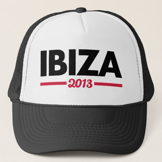 Ibiza 2013 trucker pet (Voorkant)