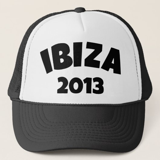 Ibiza 2013 trucker pet (Voorkant)