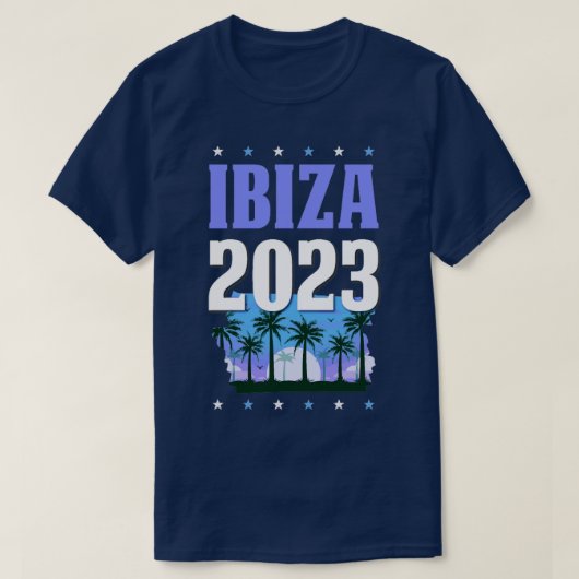 Ibiza 2023 1 t-shirt (Design voorkant)