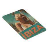 Ibiza 50s magneet (Rechterzijde)