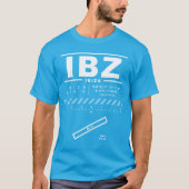 Ibiza Airport IBZ T-shirt (Voorkant)